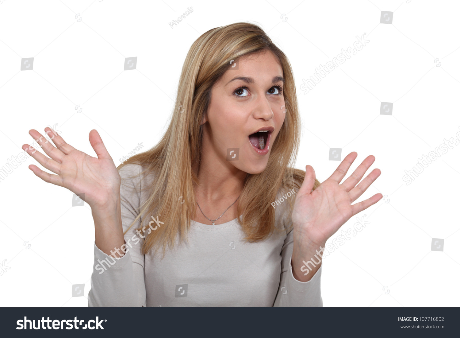 Woman Gabbing Stock Photo 107716802 : Shutterstock