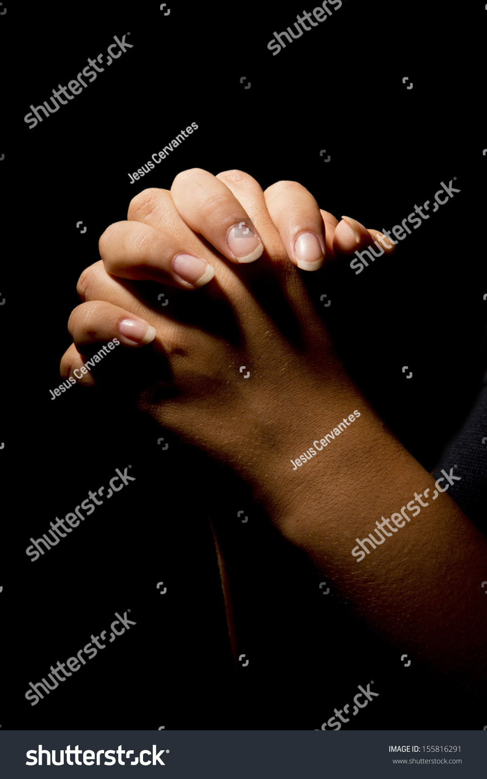 Woman Hands Praying Stock Photo 155816291 - Shutterstock