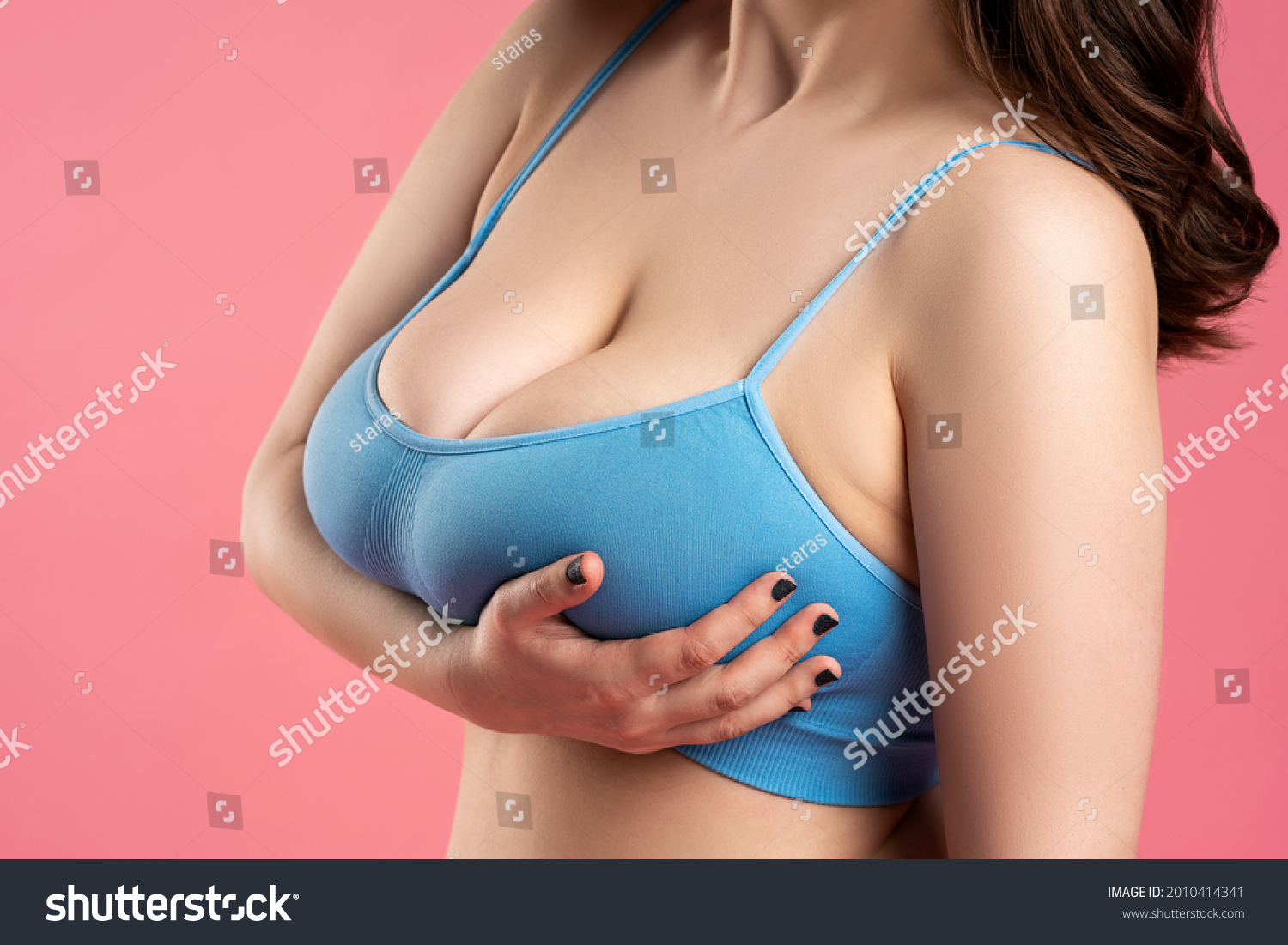 Big Boobs Out A Bra Images Stock Photos Vectors Shutterstock