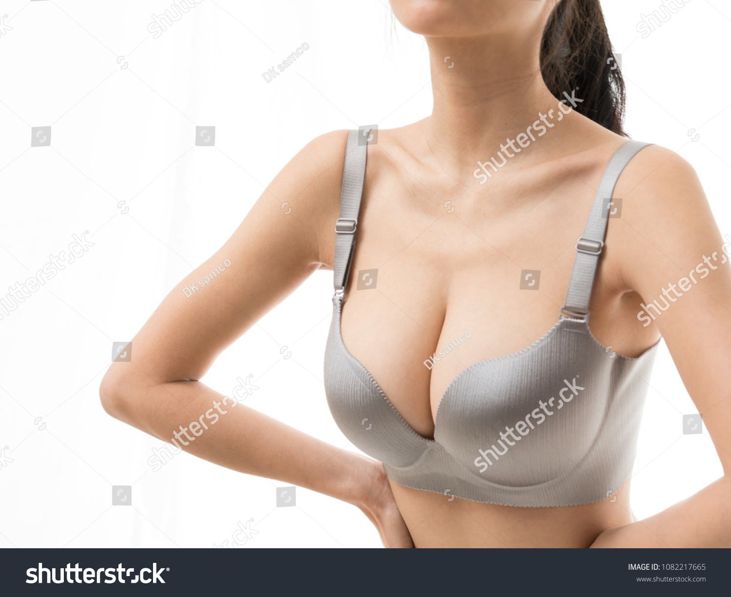 Woman Bra Big Boobs Body Part Stock Photo 1082217665 Shutterstock