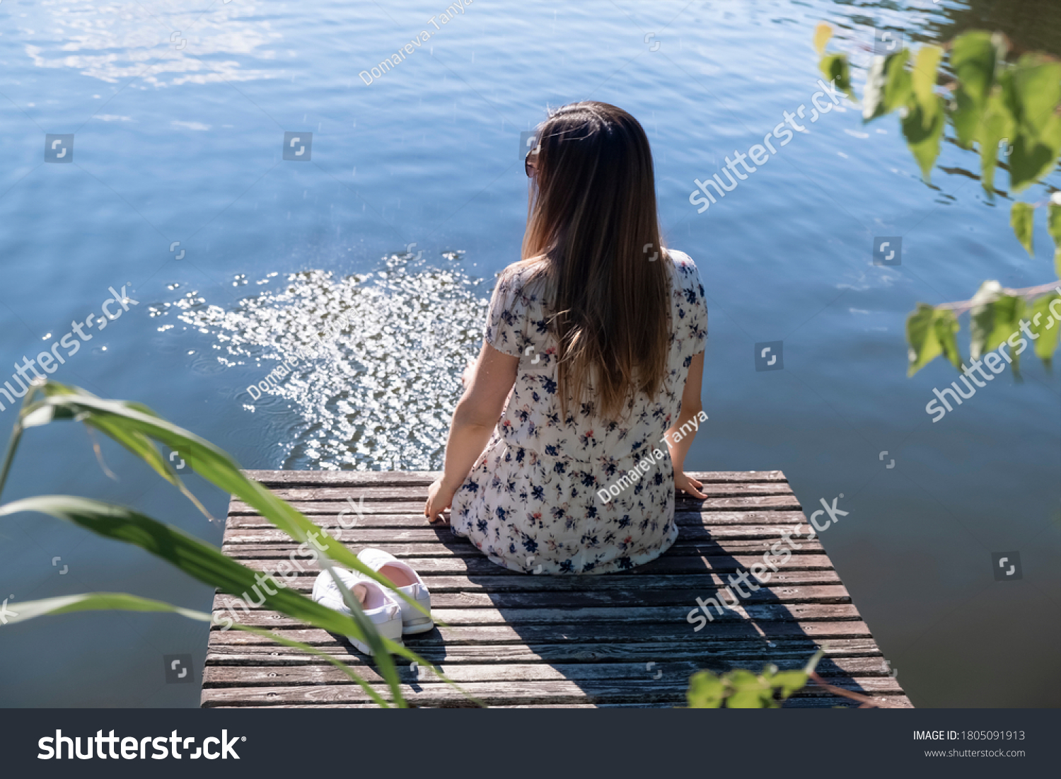 Young girl squirting water lake Images, Stock Photos & Vectors ...