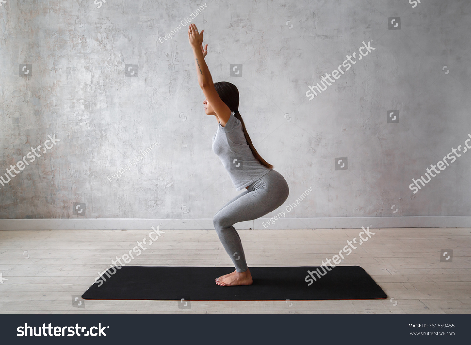 129,373 Chair pose Images, Stock Photos & Vectors | Shutterstock