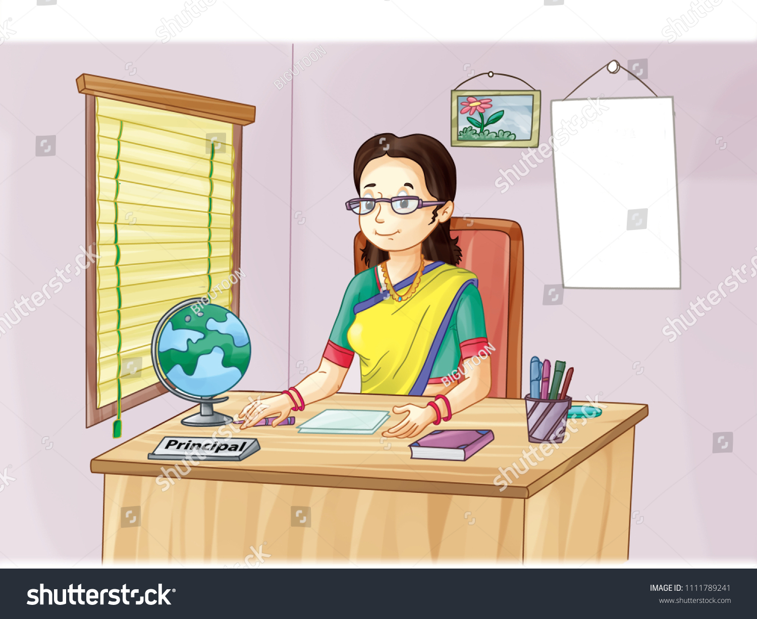 149 School principal on white Stock Illustrations, Images & Vectors ...