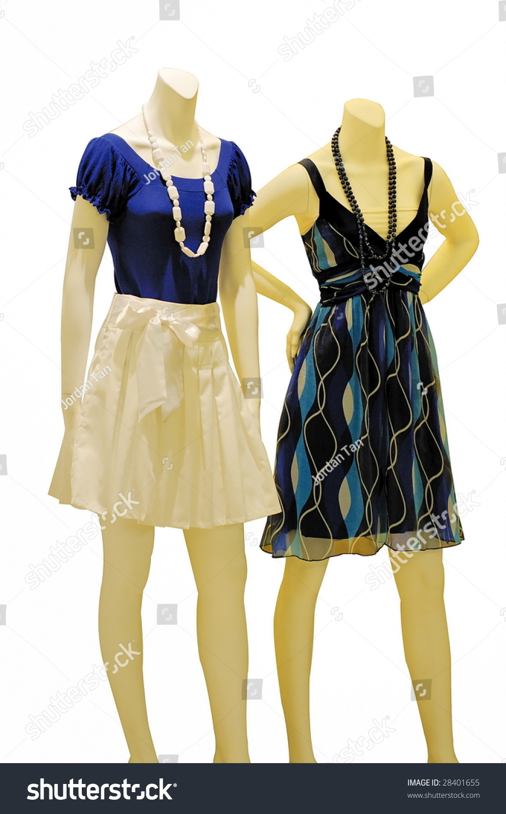 Woman'S Casual Wear On Mannequins Stock Photo 28401655 : Shutterstock