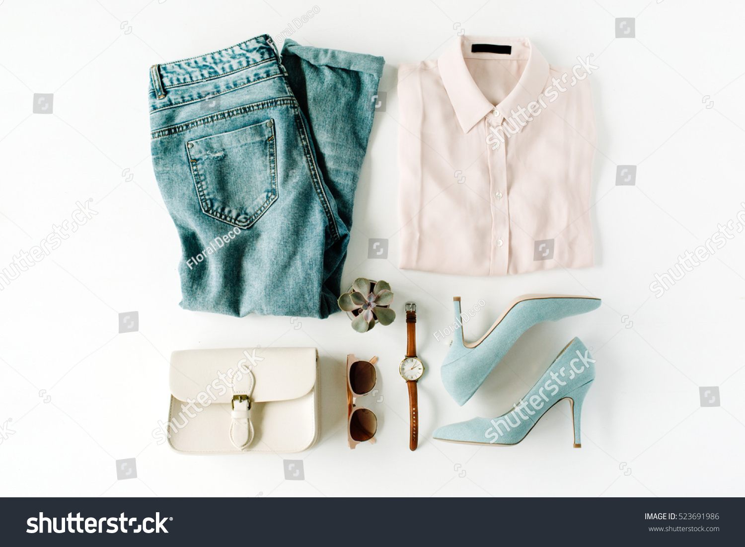 Top view clothes Images, Stock Photos & Vectors | Shutterstock