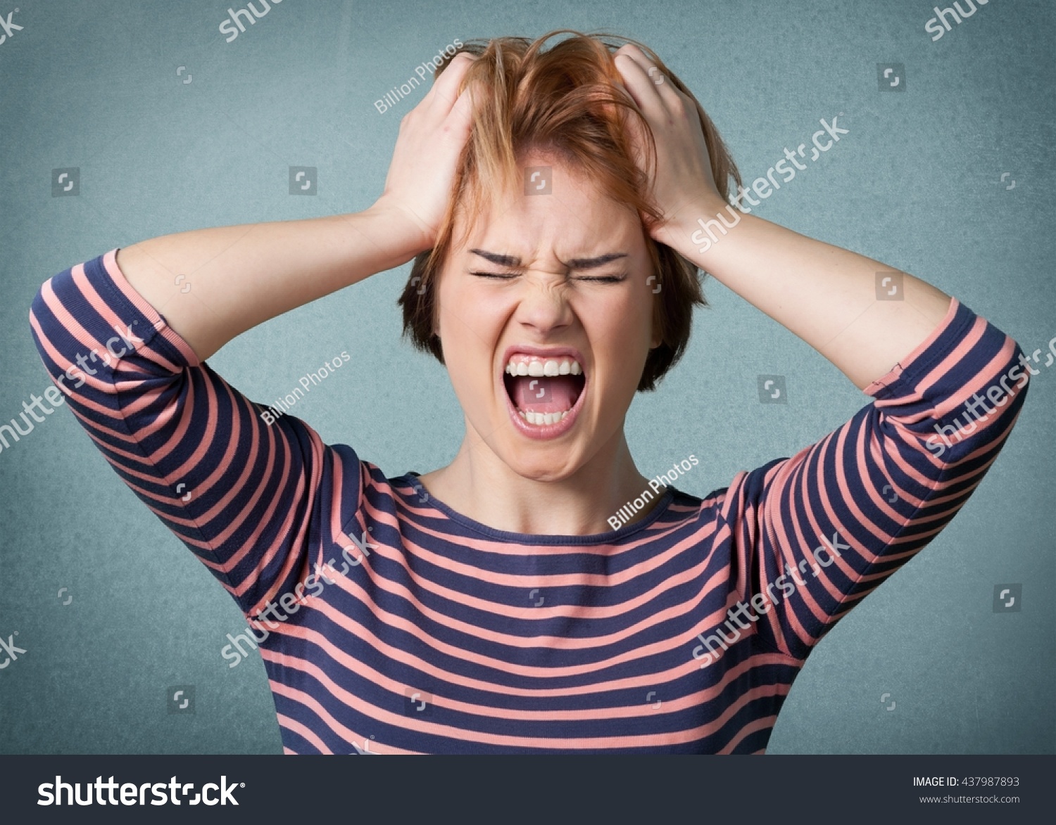 278 Tearing your hair out Images, Stock Photos & Vectors | Shutterstock