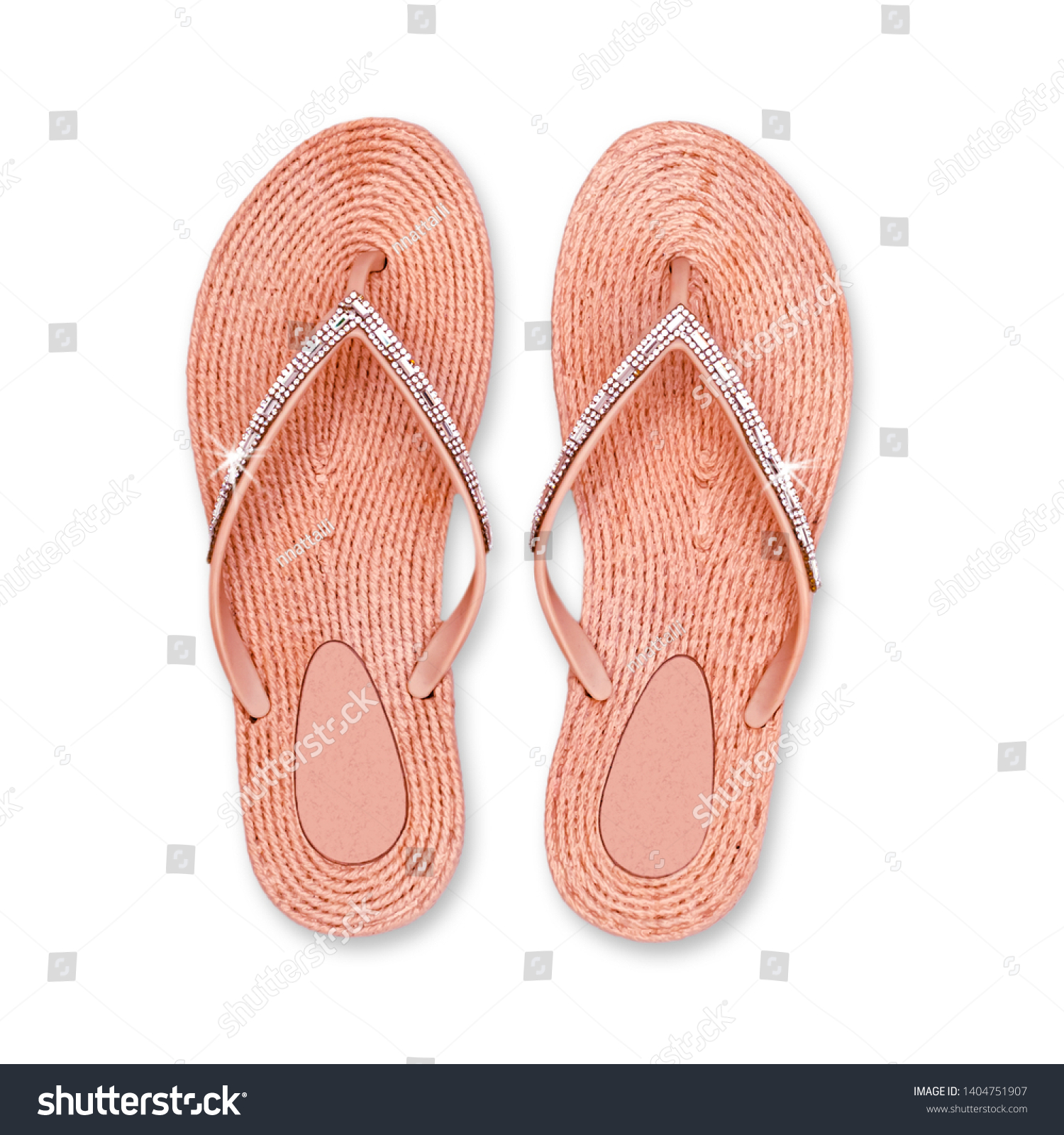 orange flip flops womens
