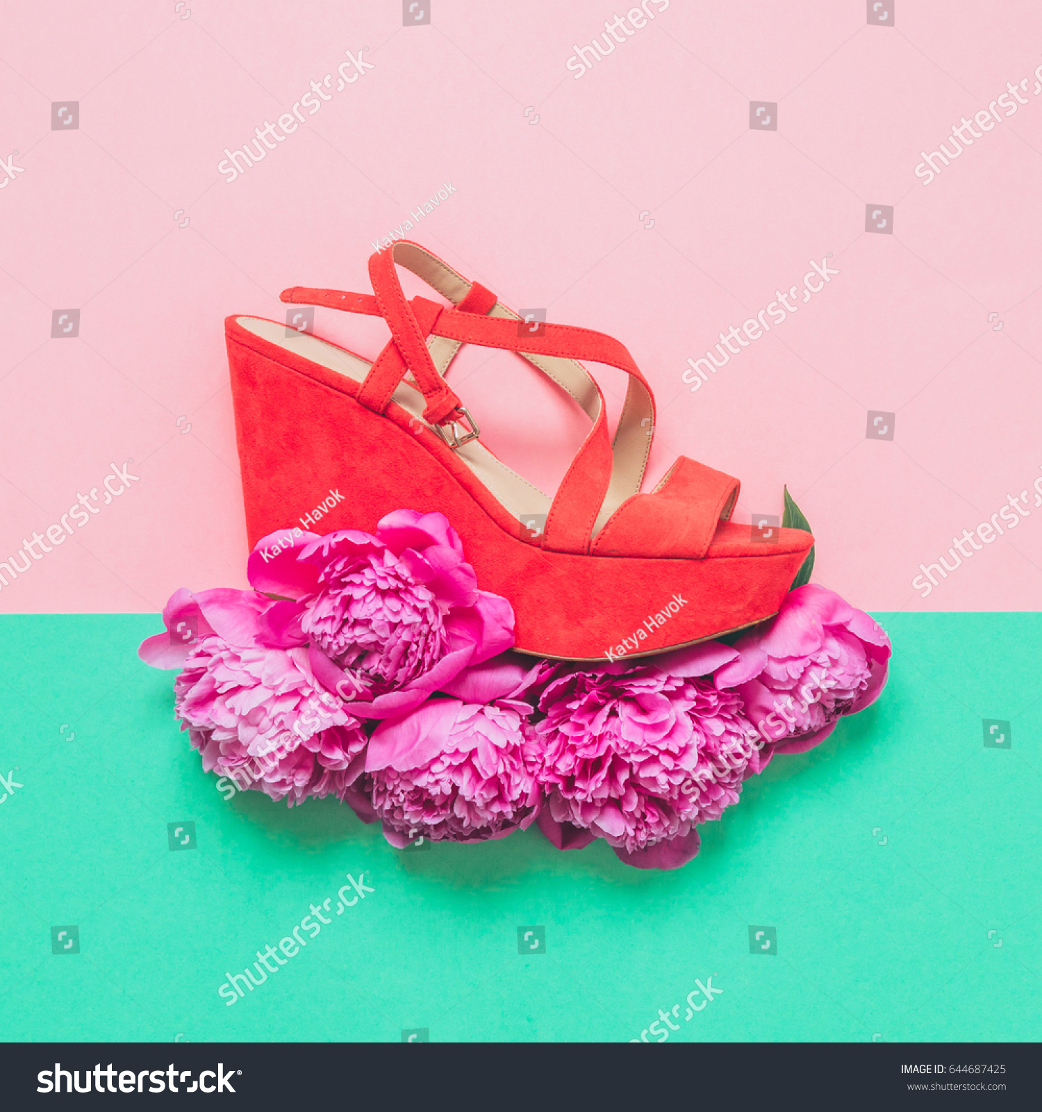 coral colored shoes for women