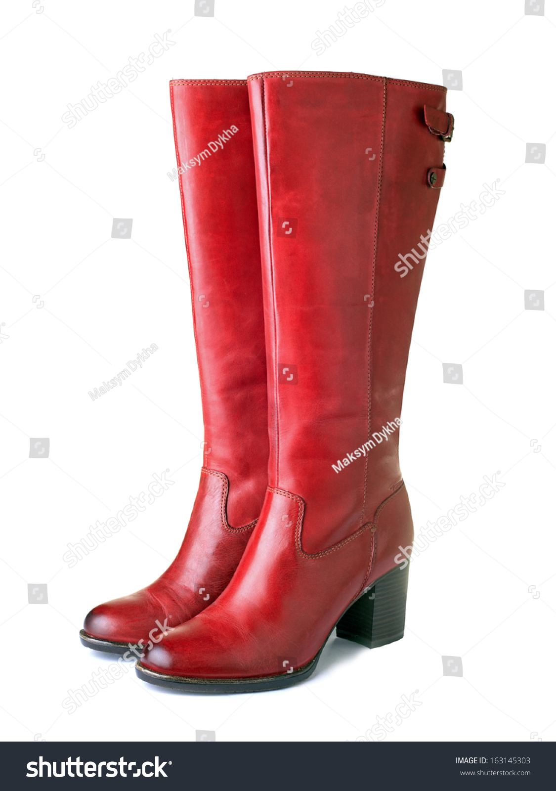 red boots for cheap
