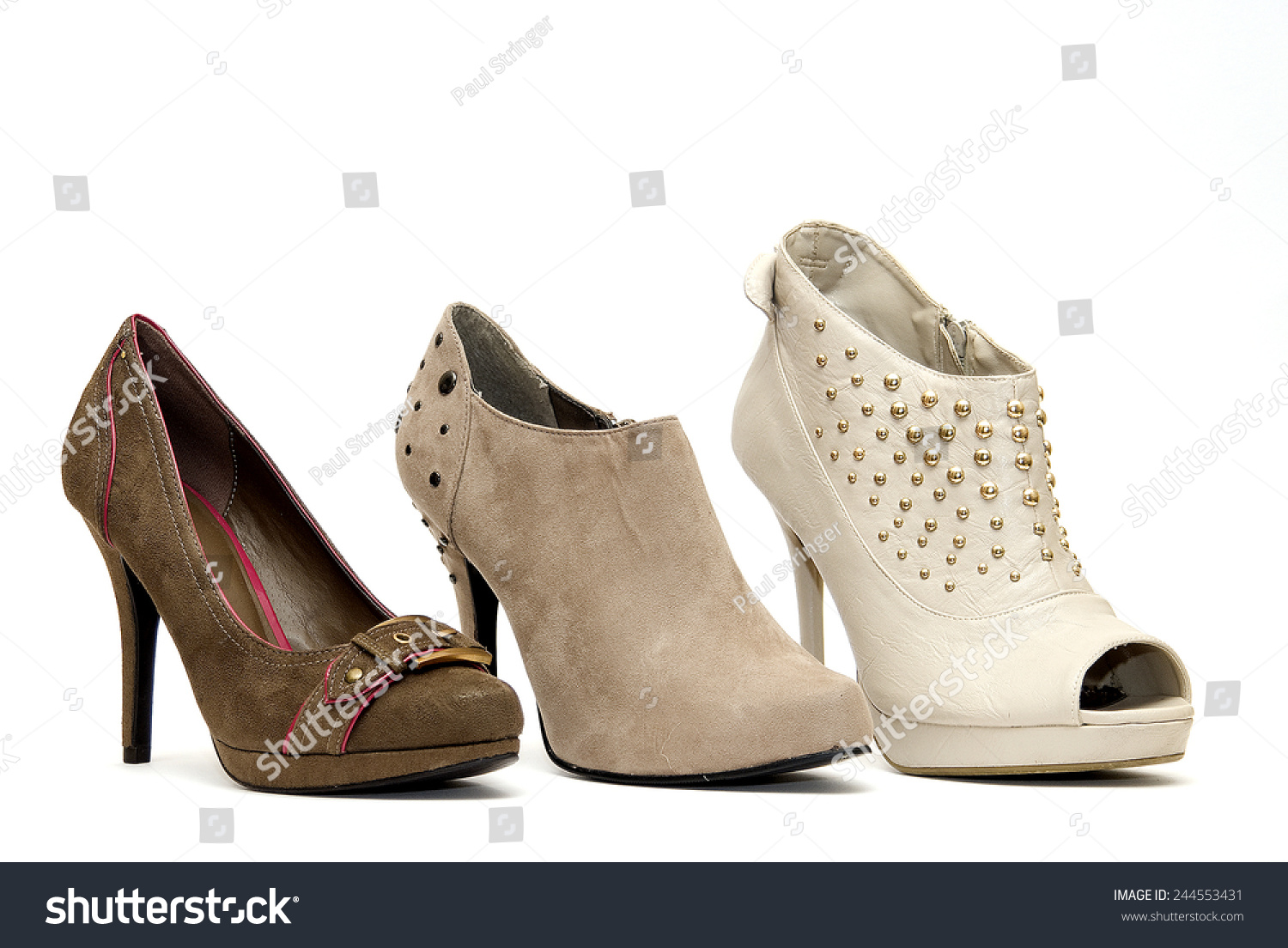 womens studded heels