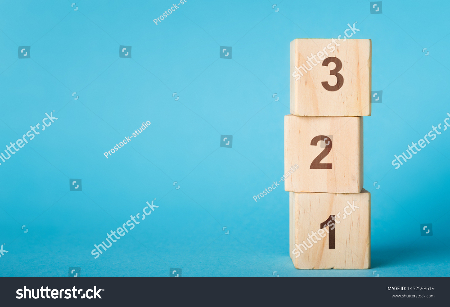 wooden letter and number blocks