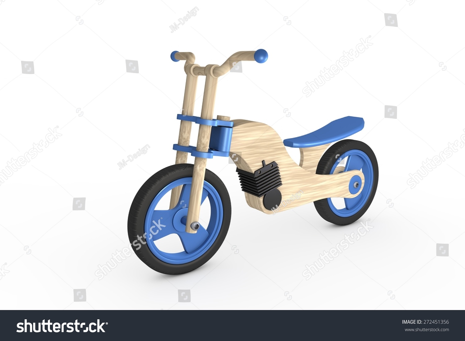 wooden bike toy