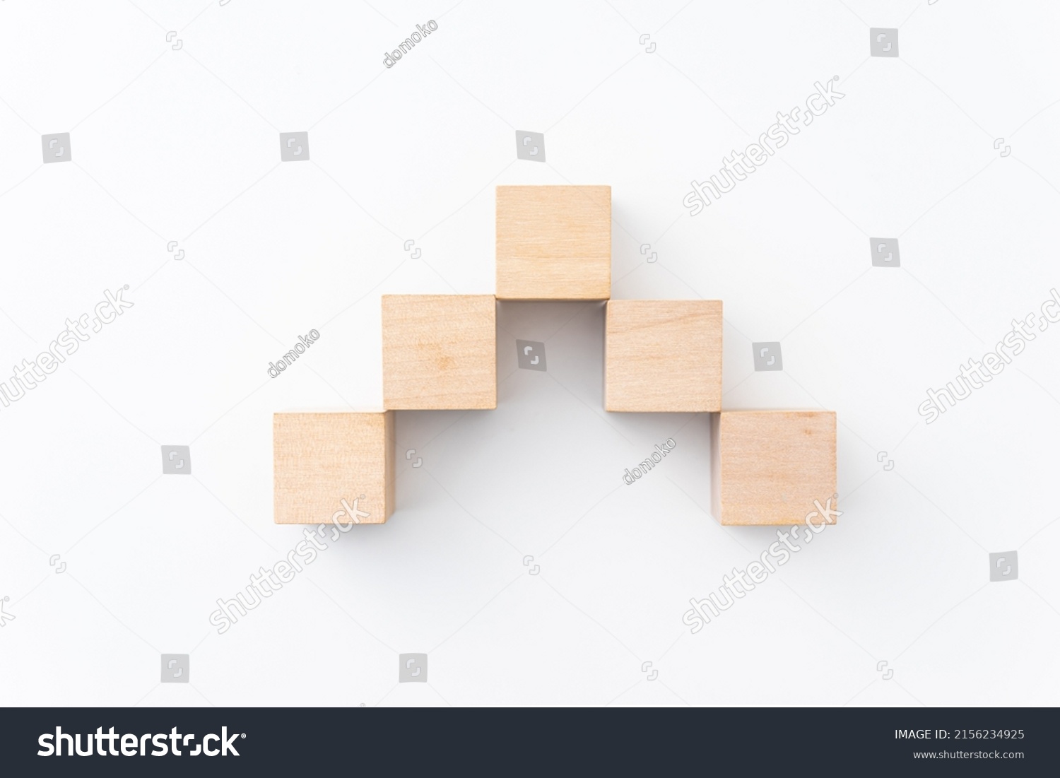 Wooden Block Box Concept Wood Cube Stock Photo 2156234925 | Shutterstock