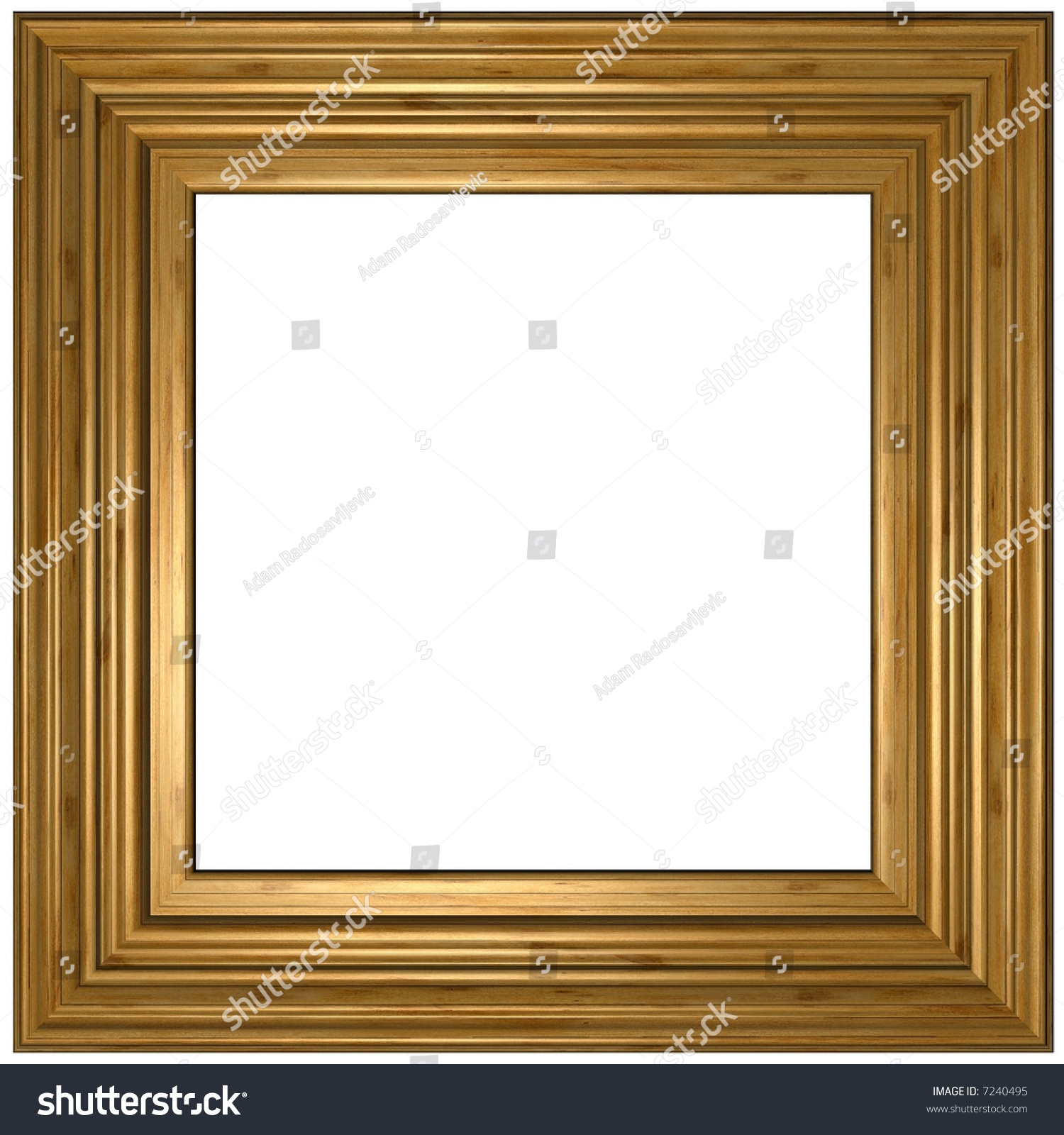 Wooden Frame Stock Photo 7240495 : Shutterstock