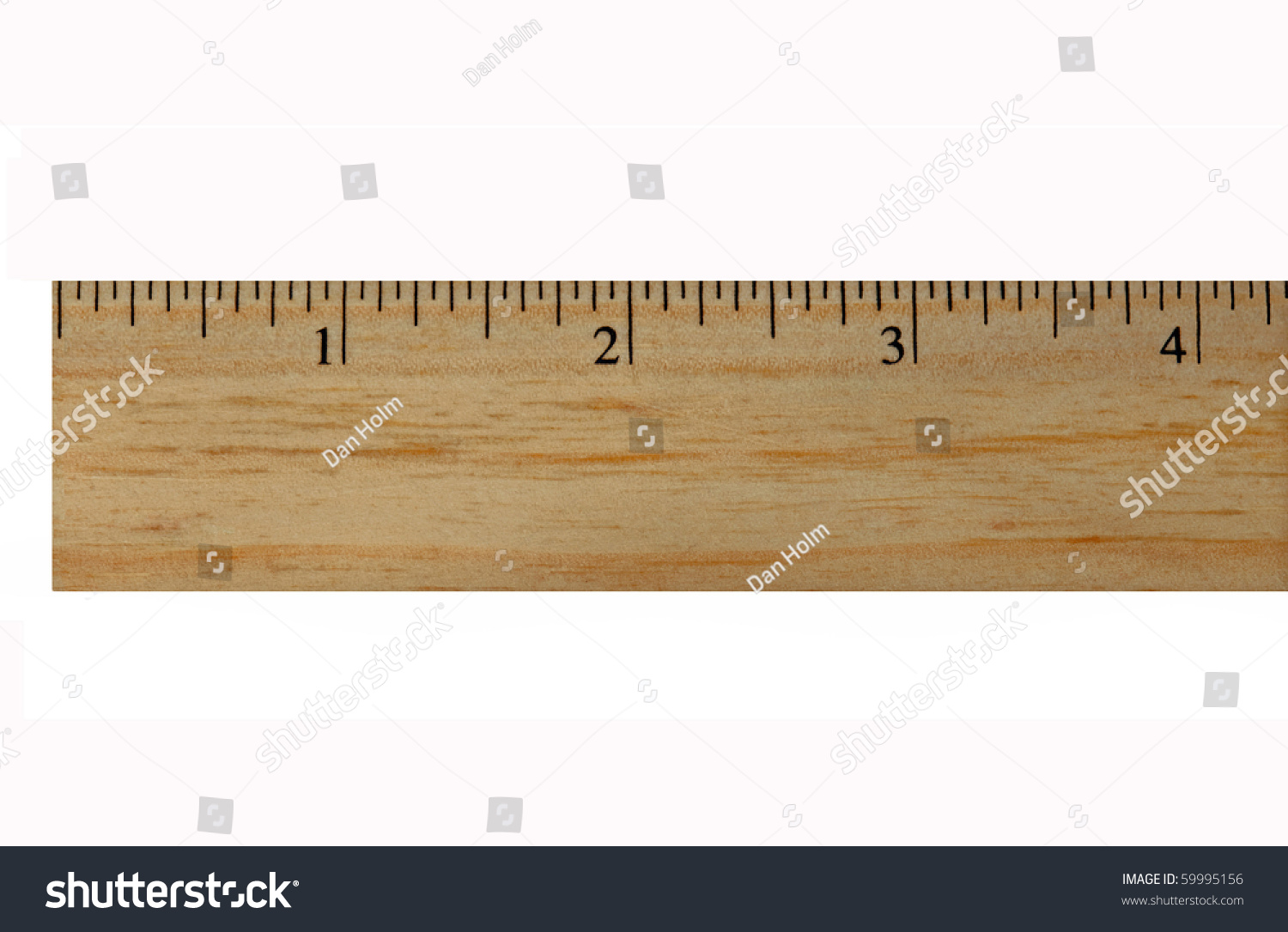 four inches ruler