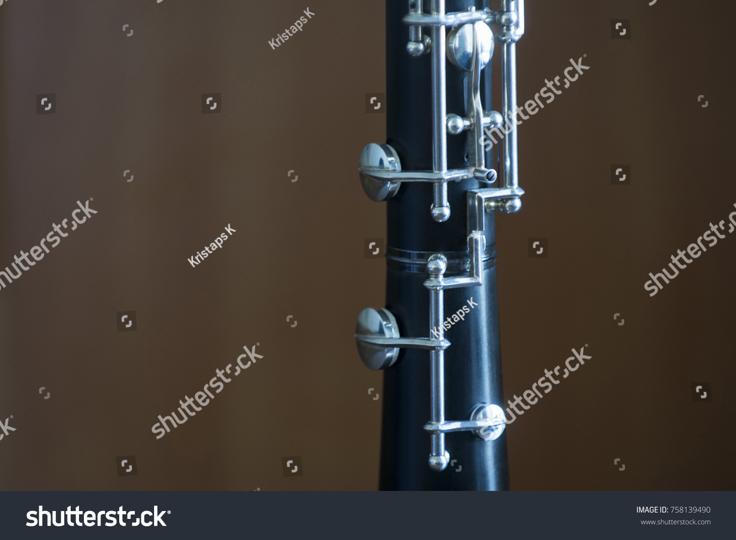 Woodwind Double Reed Symphony Orchestra Instrument Stock Photo