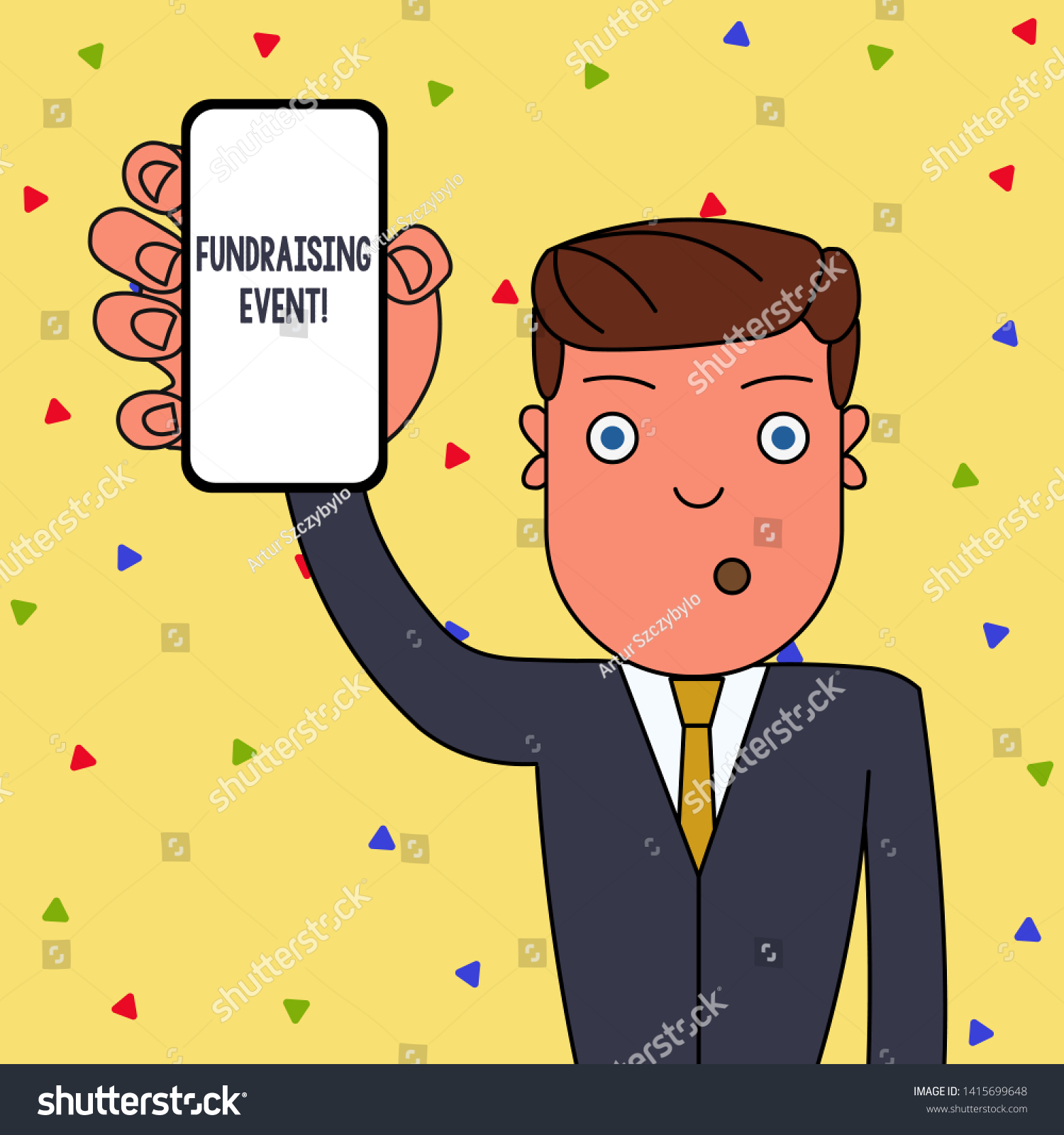 Word Writing Text Fundraising Event Business Stock Illustration