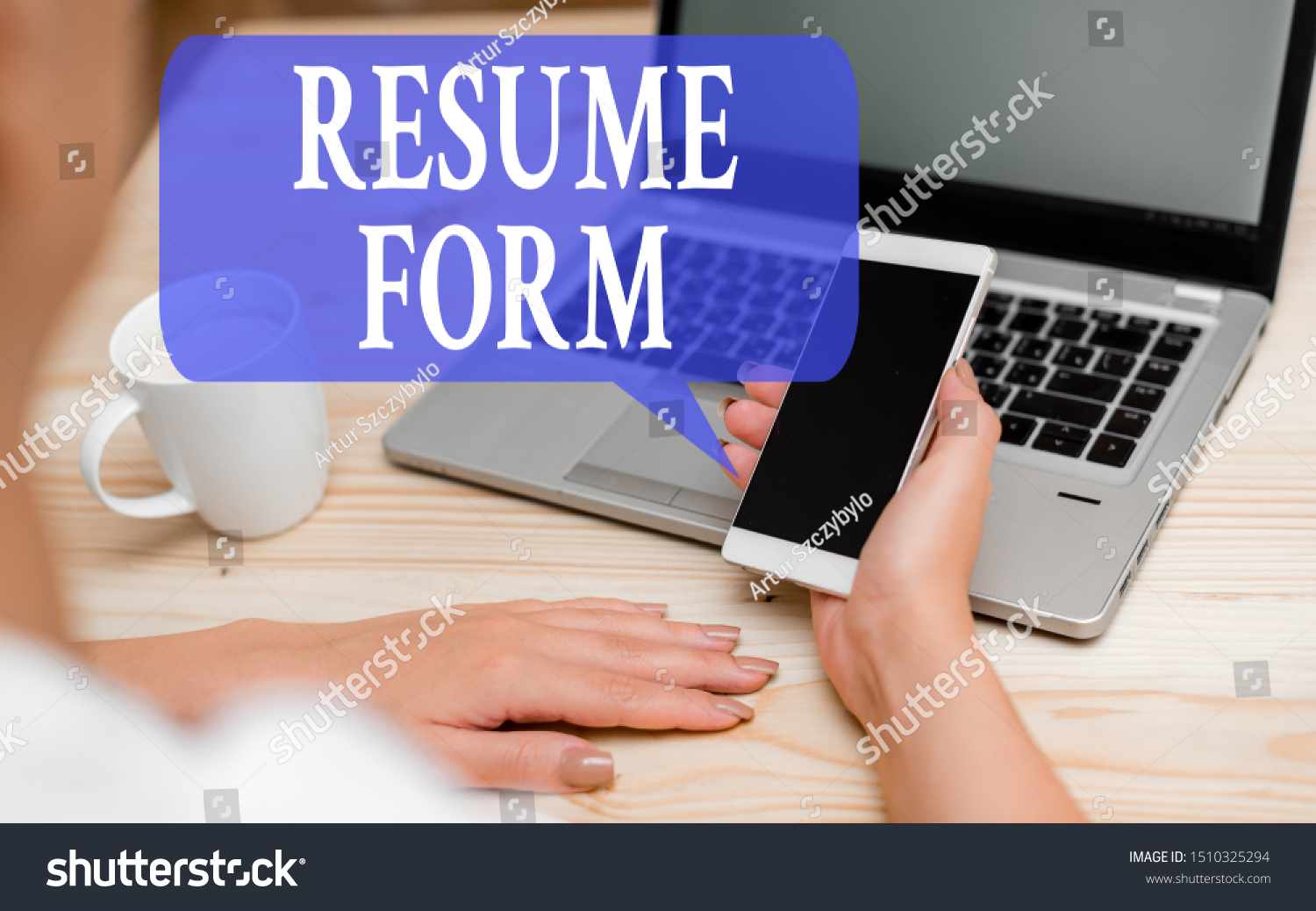 Word Writing Text Resume Form Business Stock Photo Edit Now