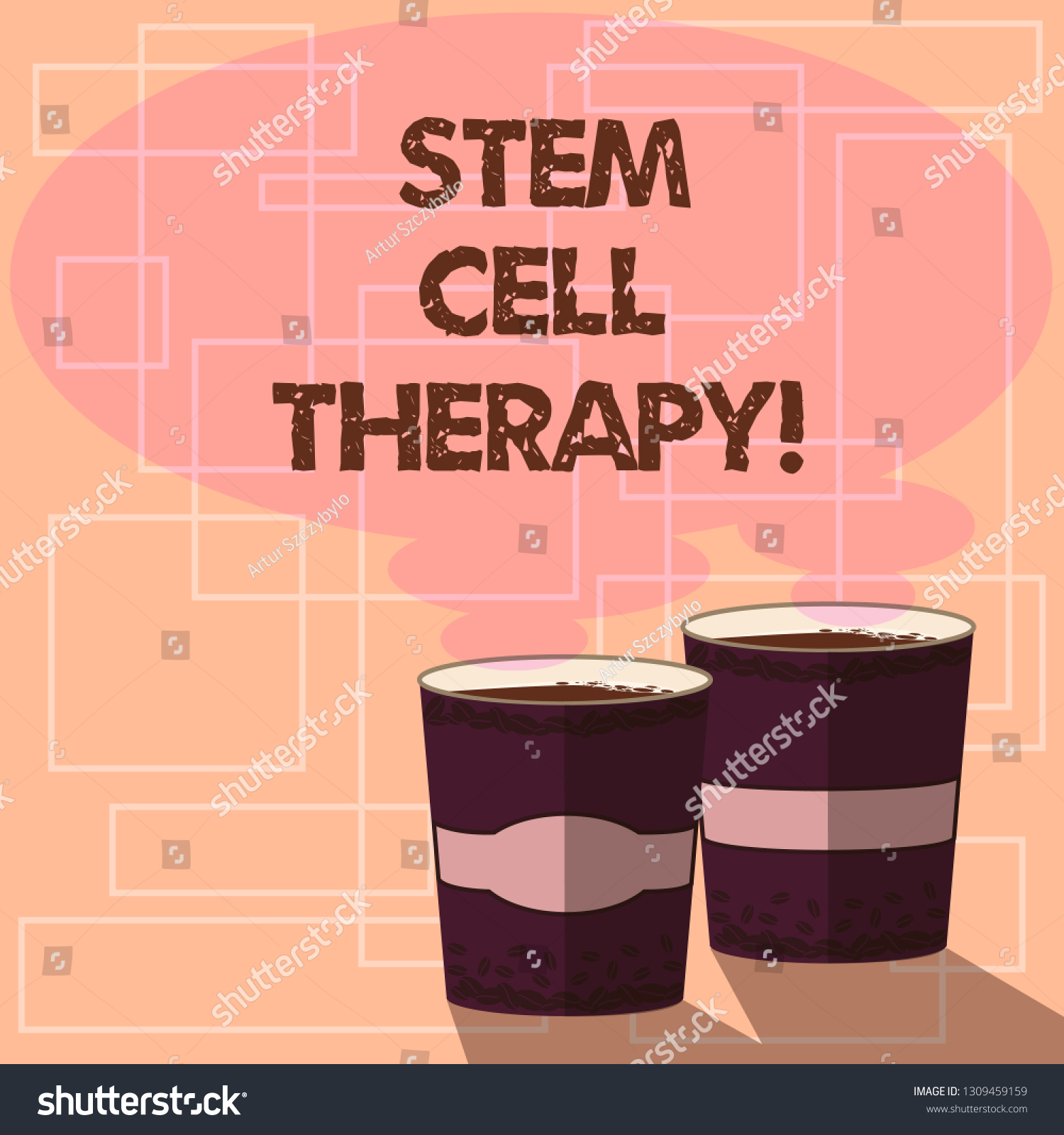 Word Writing Text Stem Cell Therapy Stock Illustration 1309459159