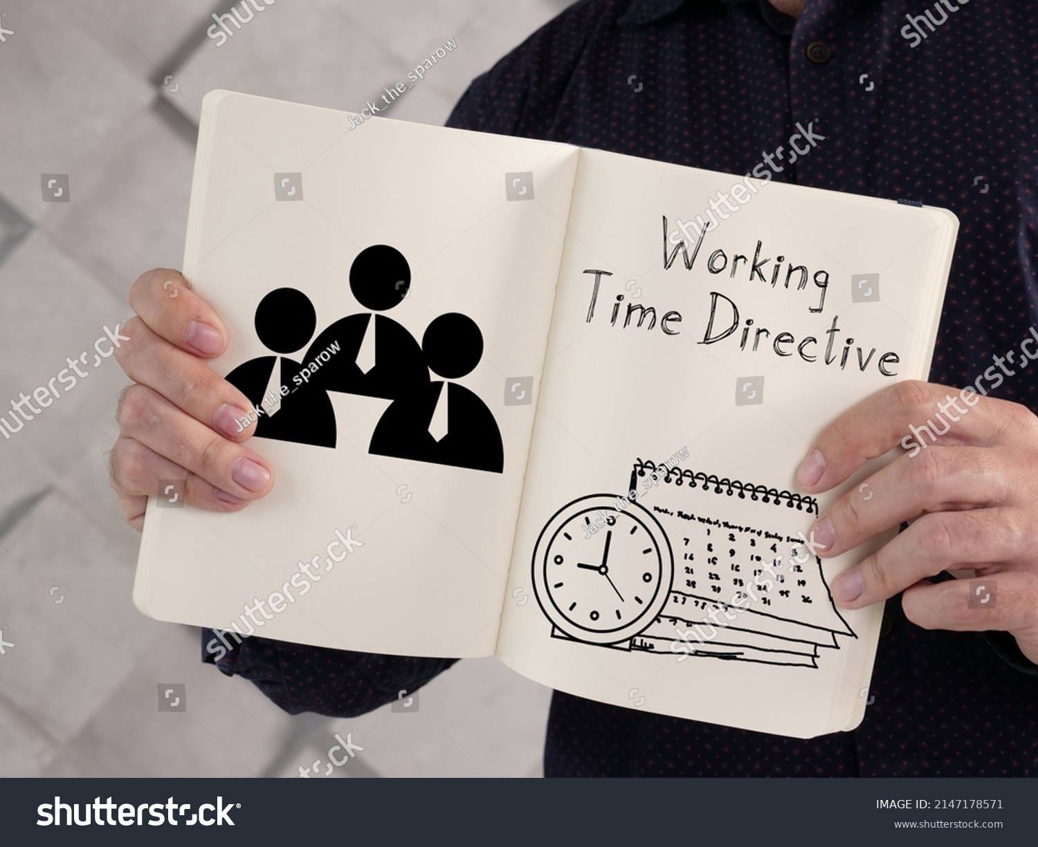 Working Time Directive Shown Using Text Stock Photo 2147178571   Stock Photo Working Time Directive Is Shown Using A Text 2147178571 