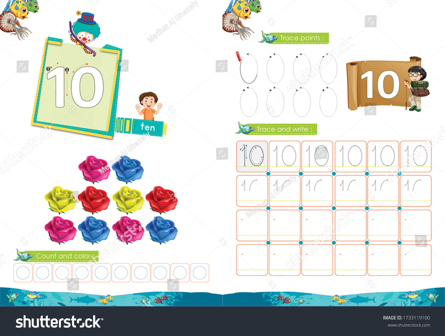 Worksheet Learning Numbers Tracing Write Numbers Stock Illustration 1733119100 Worksheet Learning Numbers Tracing Write Numbers Stock Illustration 1733119100