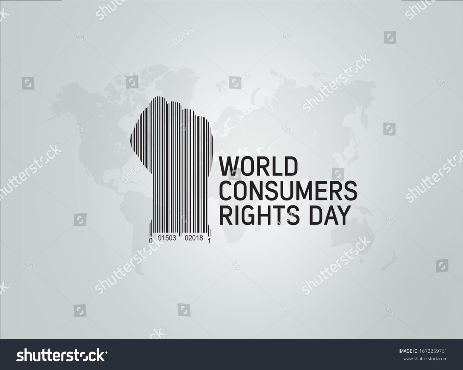 World Consumer Rights Day Be Respected Stock Illustration 1672259761 ...