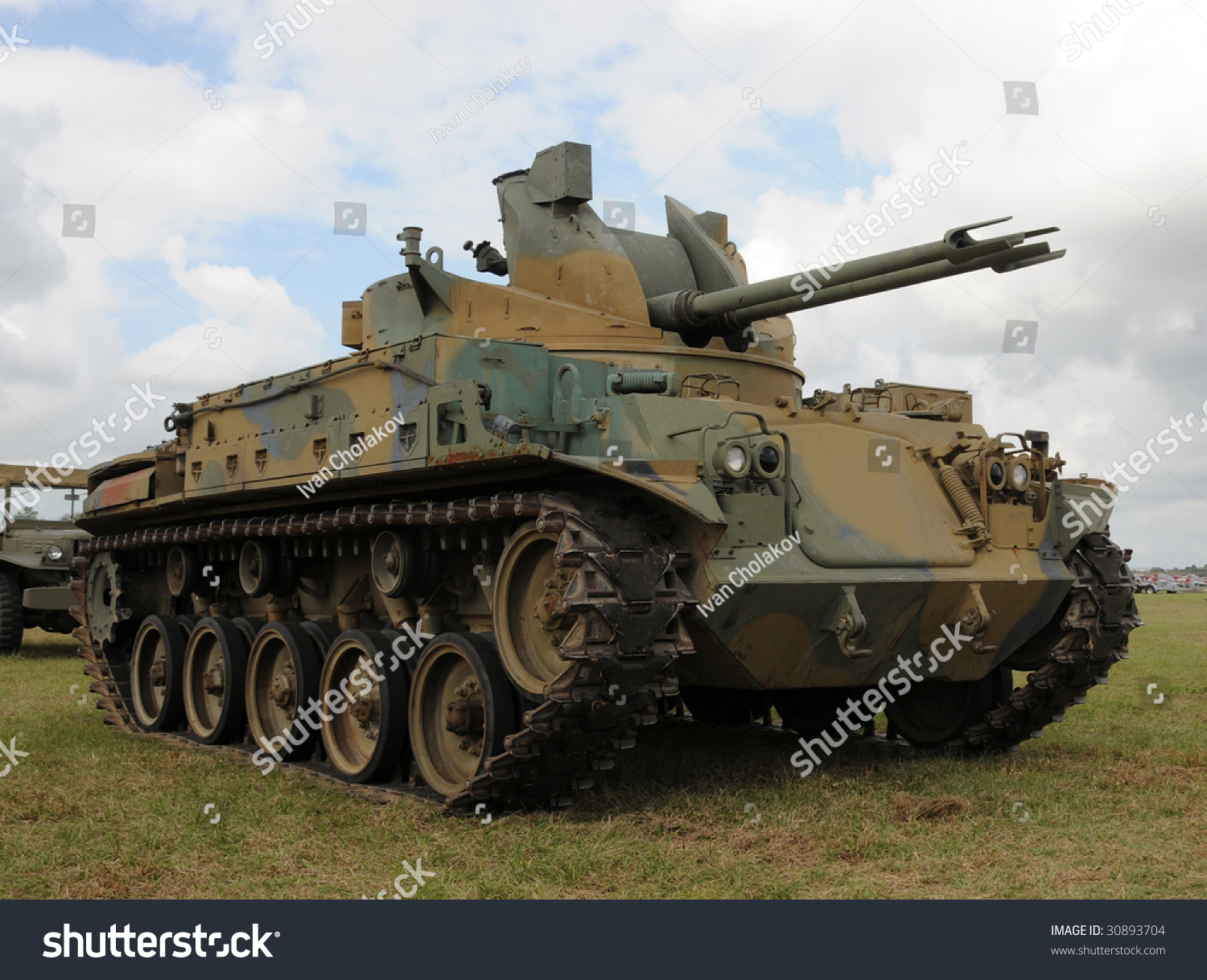 World War Ii Era American Tank Stock Photo 30893704 - Shutterstock