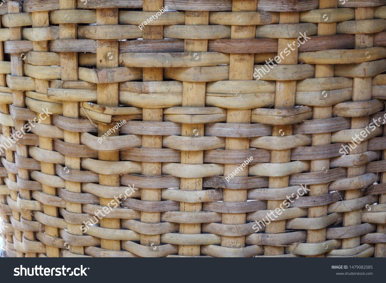 Woven Bamboo Anyaman Bambu Texture Bamboo Stock Photo 1479082085 ...