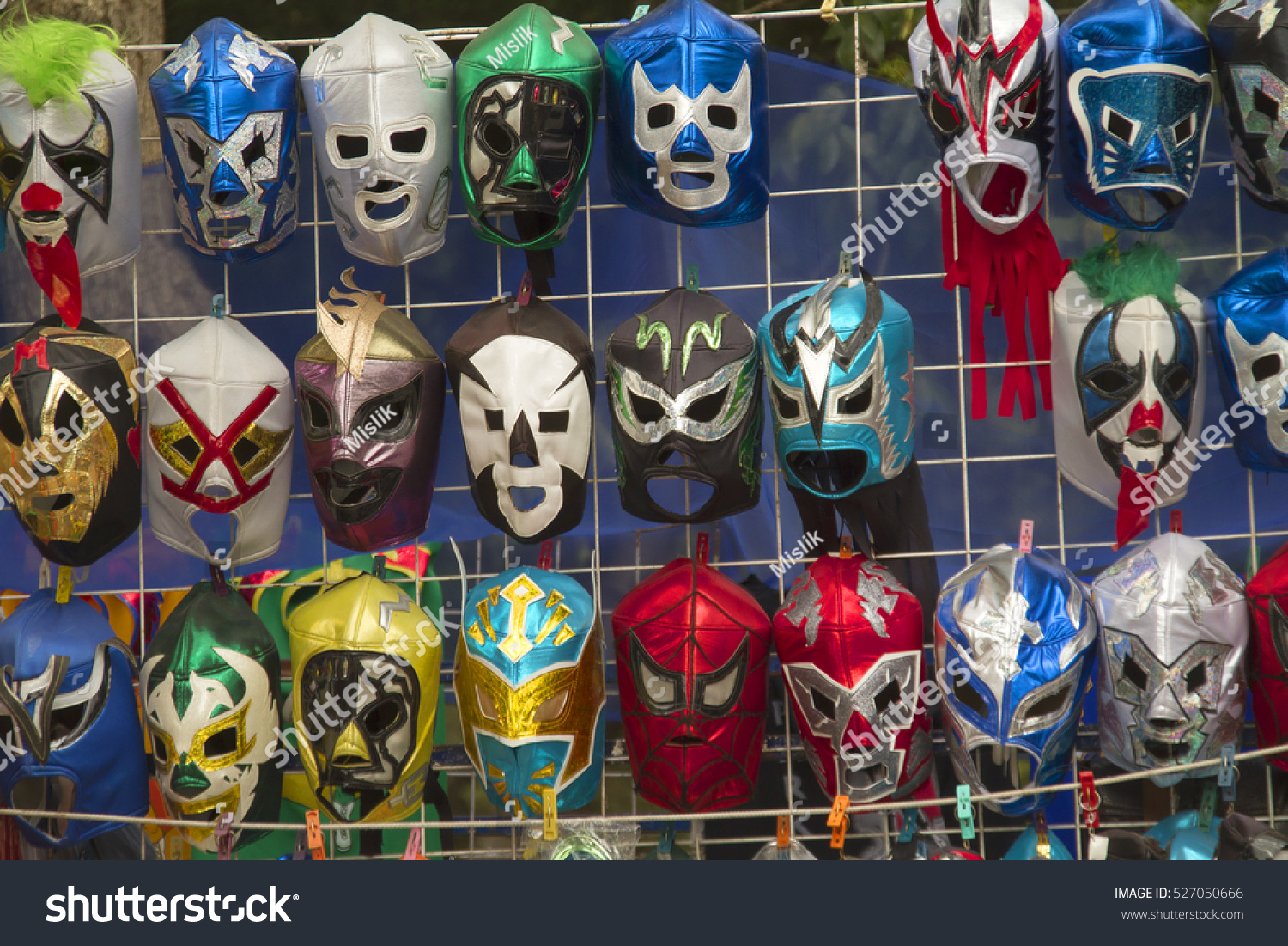 Wrestling Masks Stock Photo 527050666 : Shutterstock