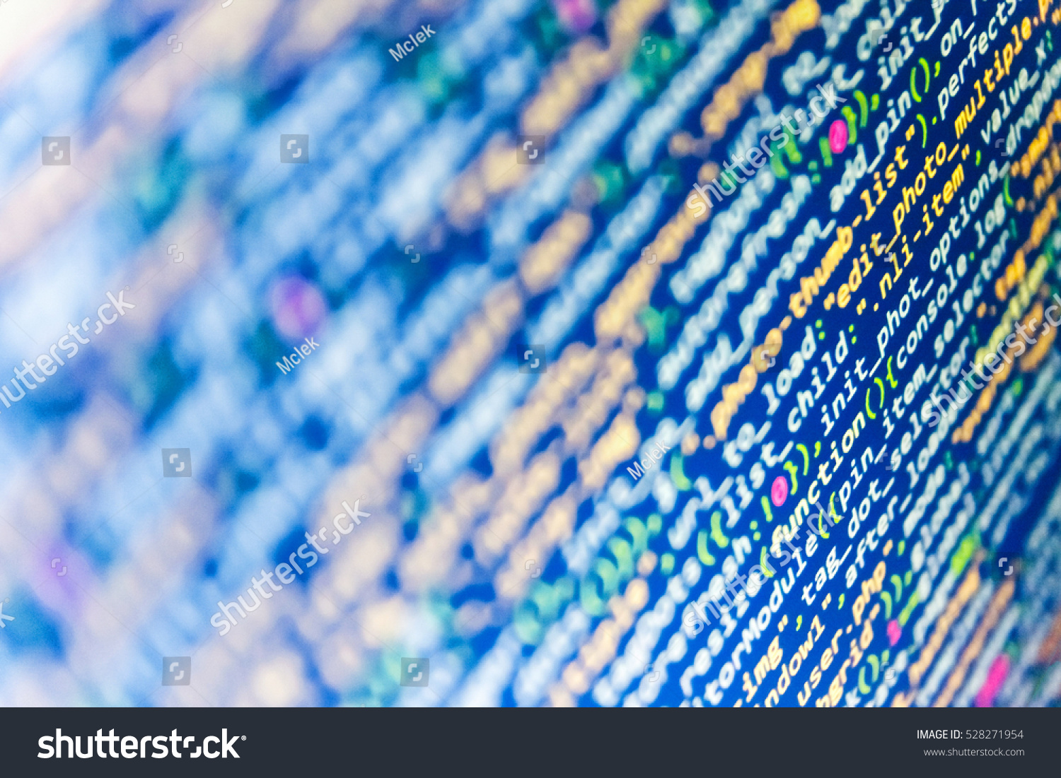 Writing Programming Code Laptop Internet Stock