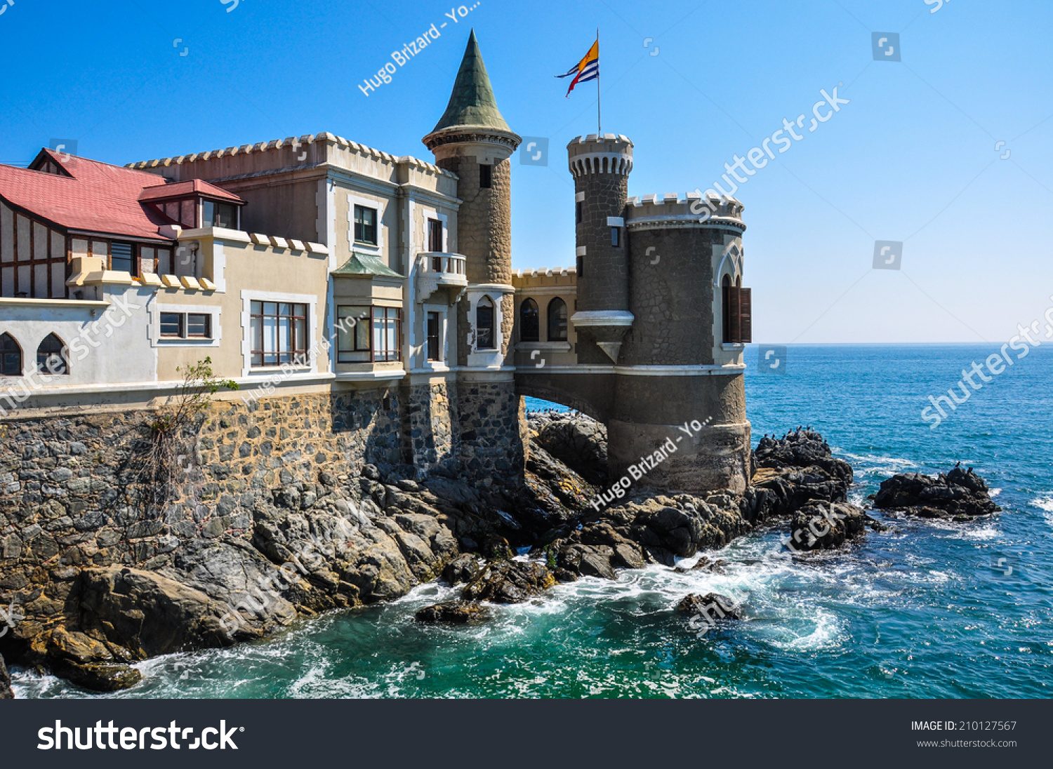 Wulff Castle Vina Del Mar Chile Stock Photo Edit Now 210127567