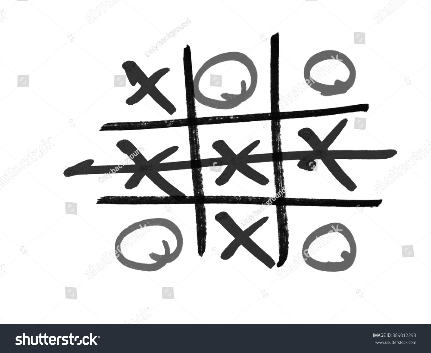 Xo Game Stock Photo 389012293 : Shutterstock