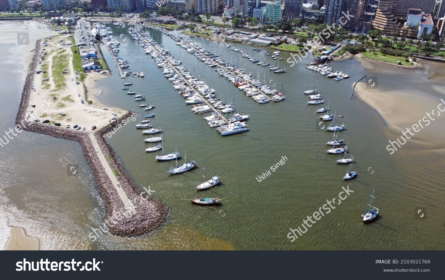 Yacht Club Durban Harbour South Africa Stock Photo 2103021769 ...