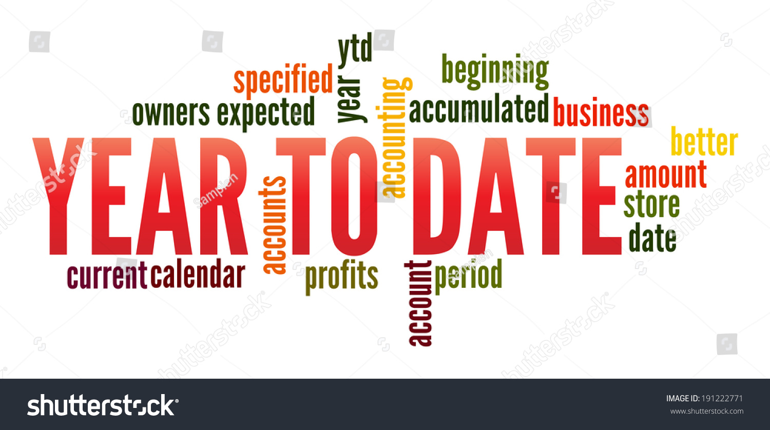 Year to date