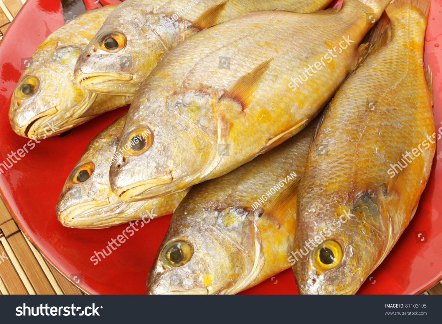 Yellow Croaker Fish Stock Photo 81103195 : Shutterstock