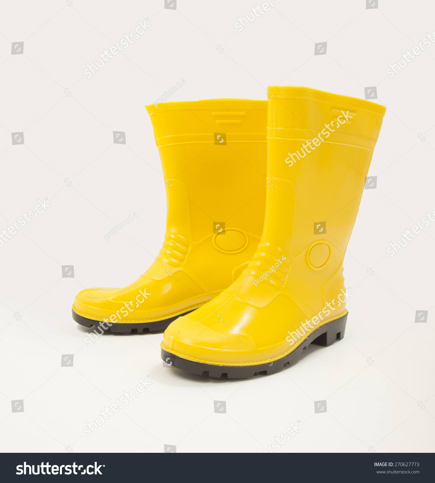 Yellow Gumboot Stock Photo 270627773 : Shutterstock