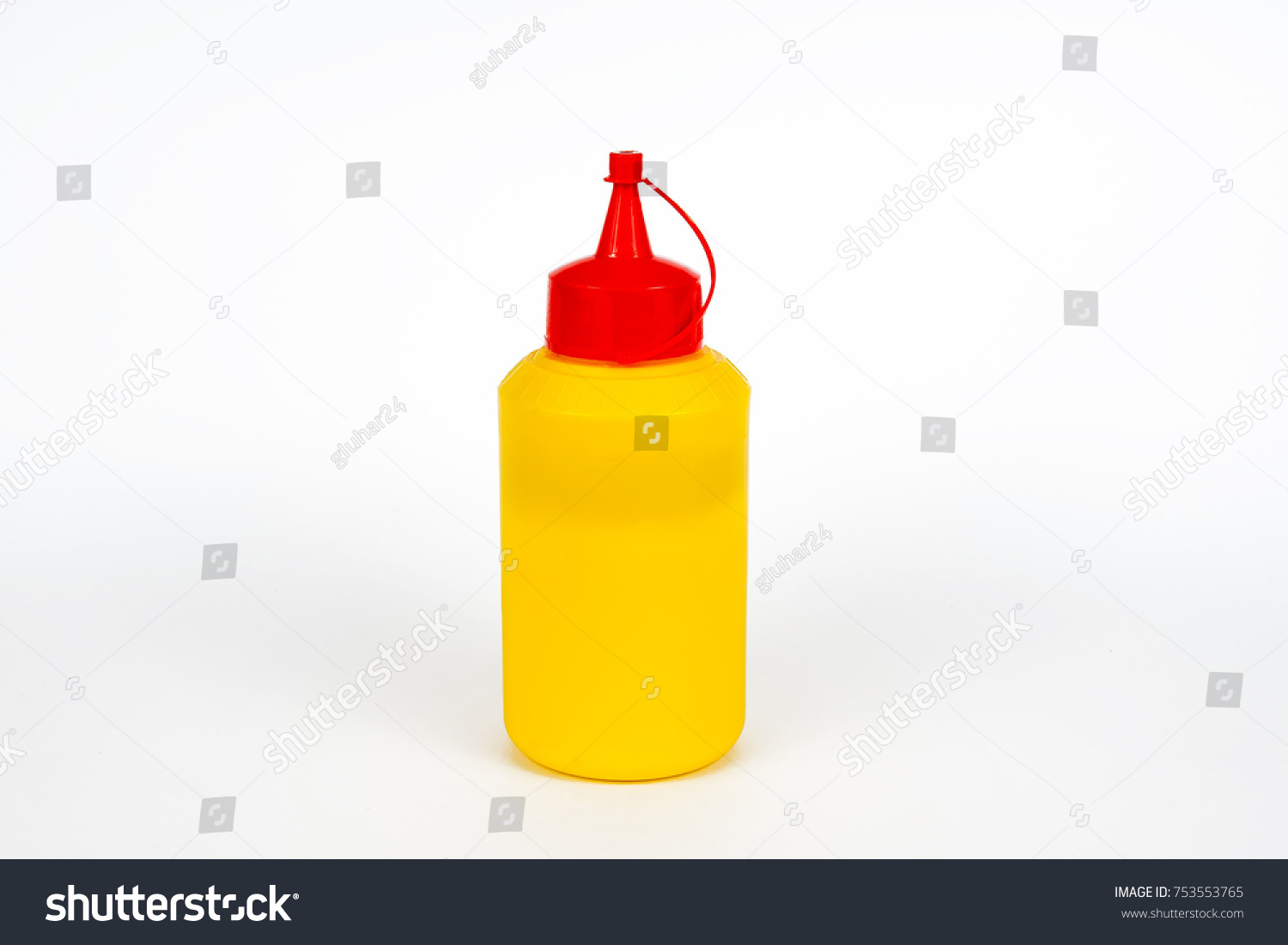 Download Yellow Jar Red Cap On White Miscellaneous Stock Image 753553765 Yellowimages Mockups
