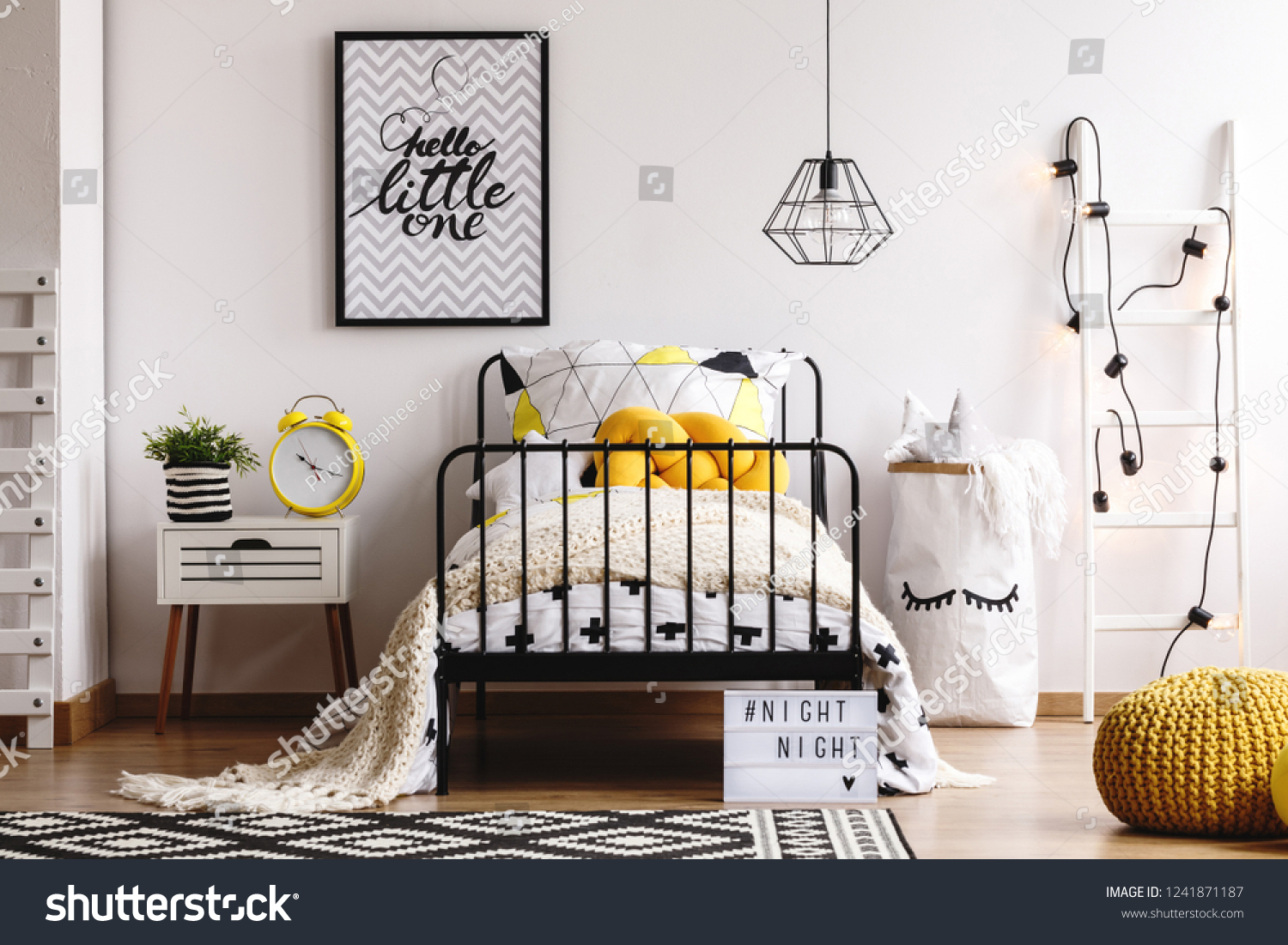 yellow knot pillow