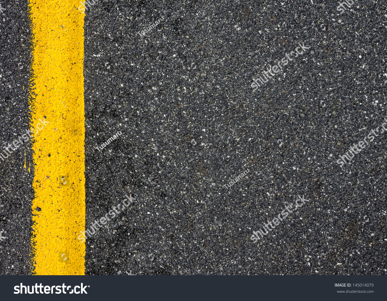 Yellow Line On Road Texture Background Stock Photo 145014079 - Shutterstock