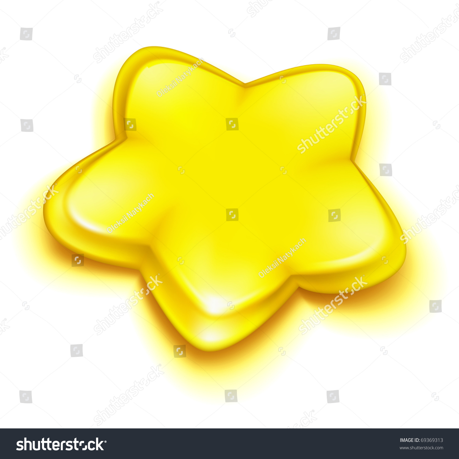 Yellow Star, Bitmap Copy Stock Photo 69369313 : Shutterstock