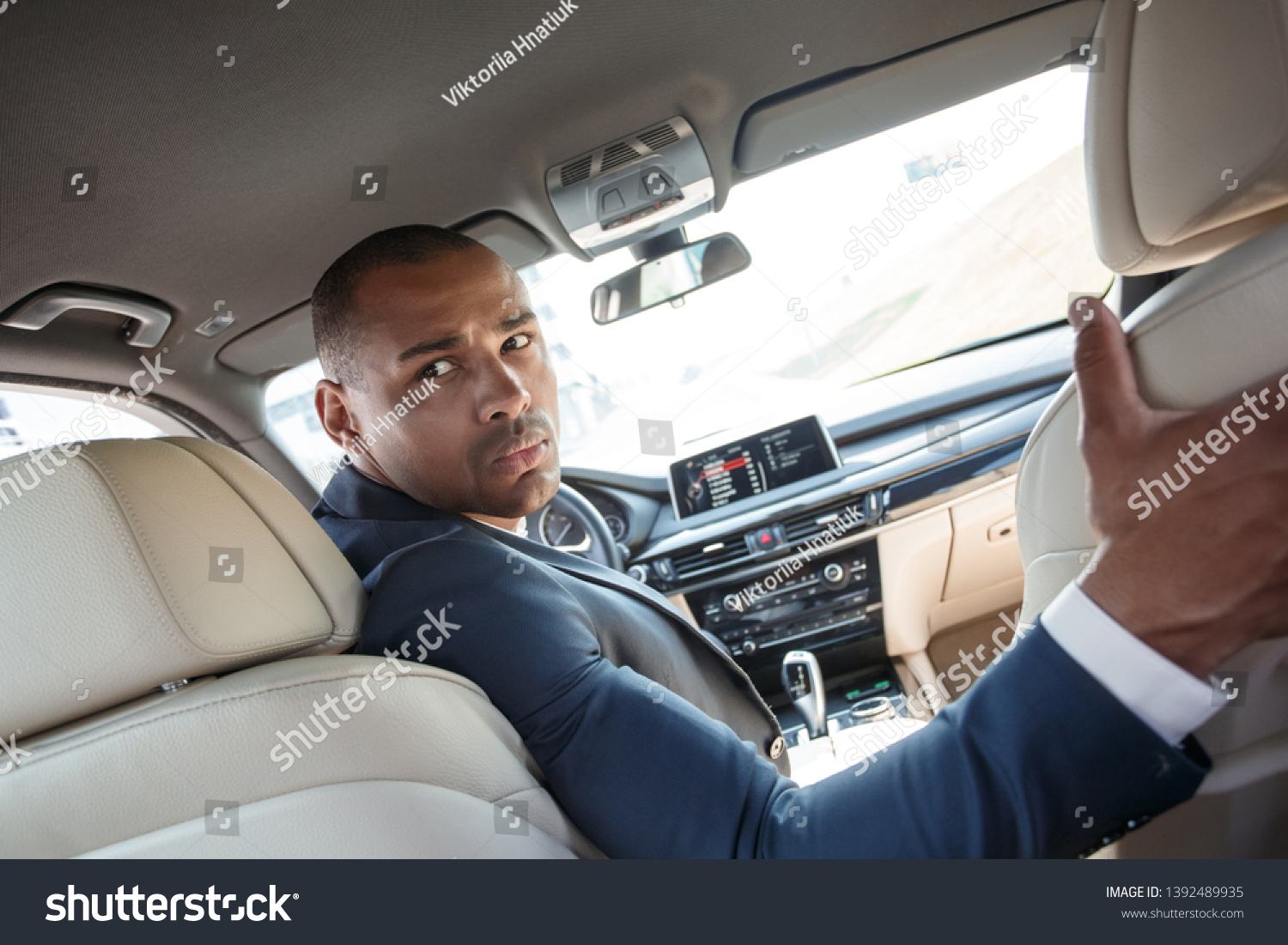 Young African American Security Guard Driver Stock Photo (Edit Now ...