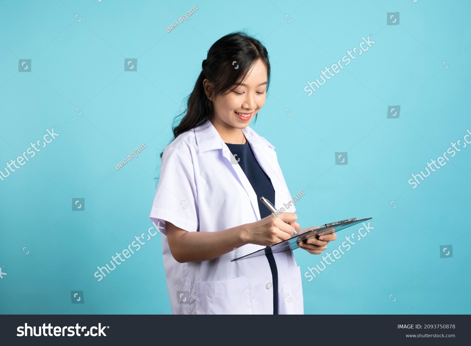 Young Asian Female Physician Med Student Stock Photo (Edit Now) 2093750878