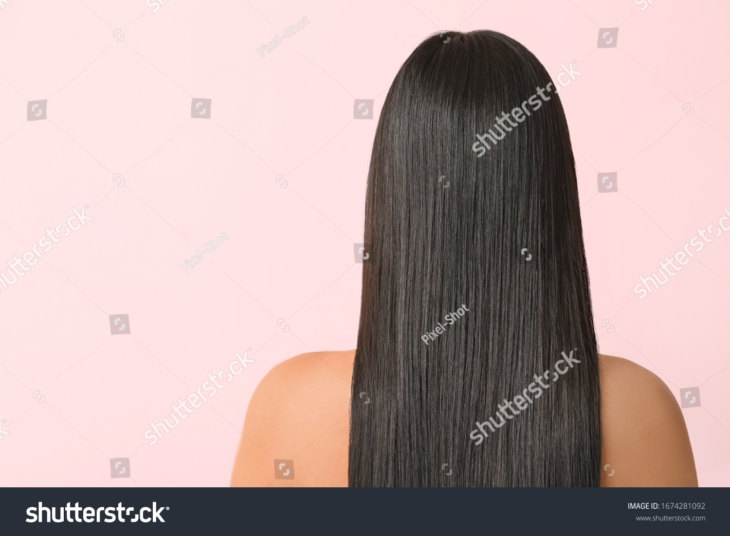 Young Asian Woman Beautiful Long Hair库存照片1674281092 Shutterstock