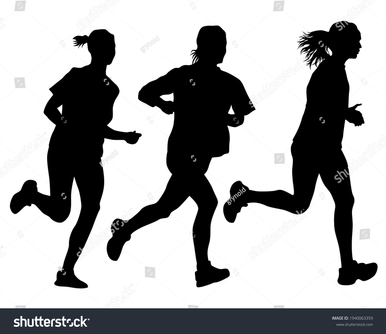 63,038 Silhouette woman running Images, Stock Photos & Vectors ...