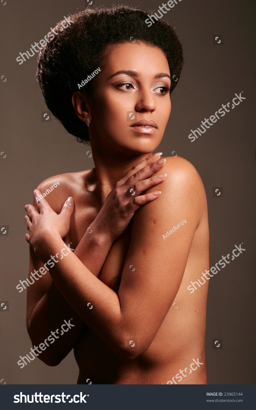 Black Naked Young Women