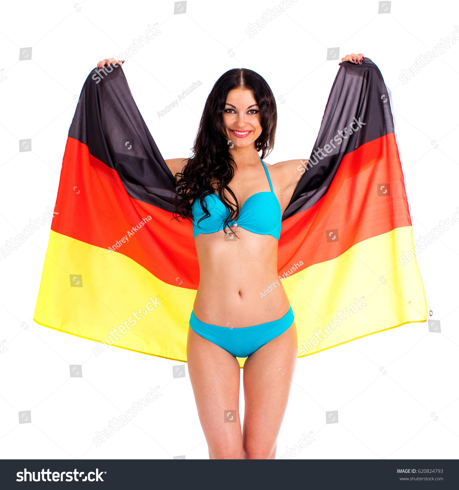 German Teen Bikini Model