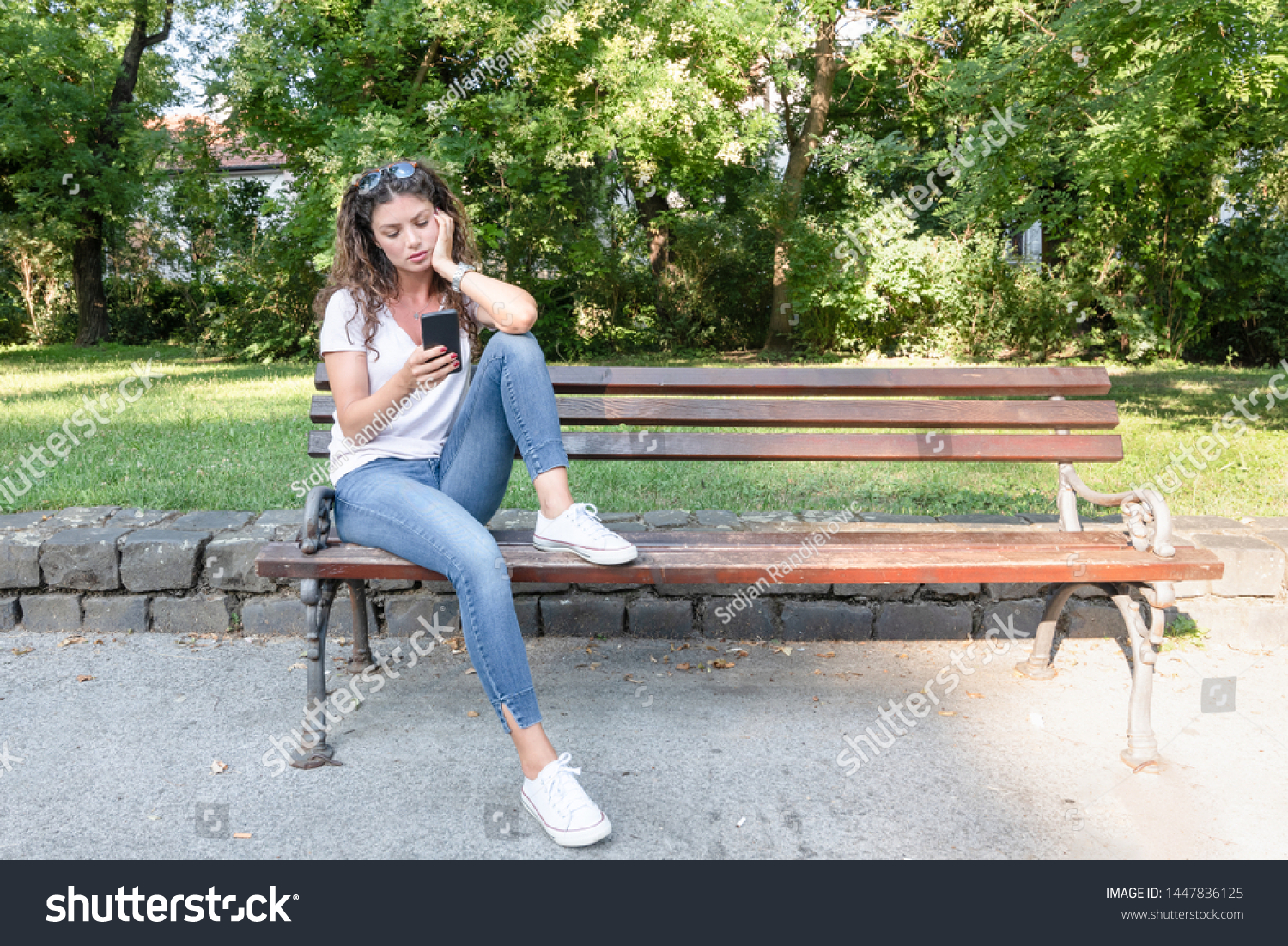 On the bench