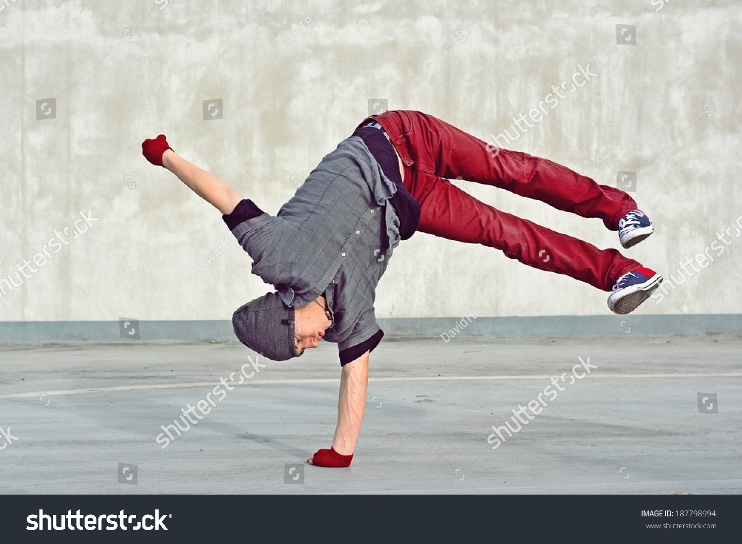Young Boy Dancing Break Dance On Stock Photo 187798994 | Shutterstock