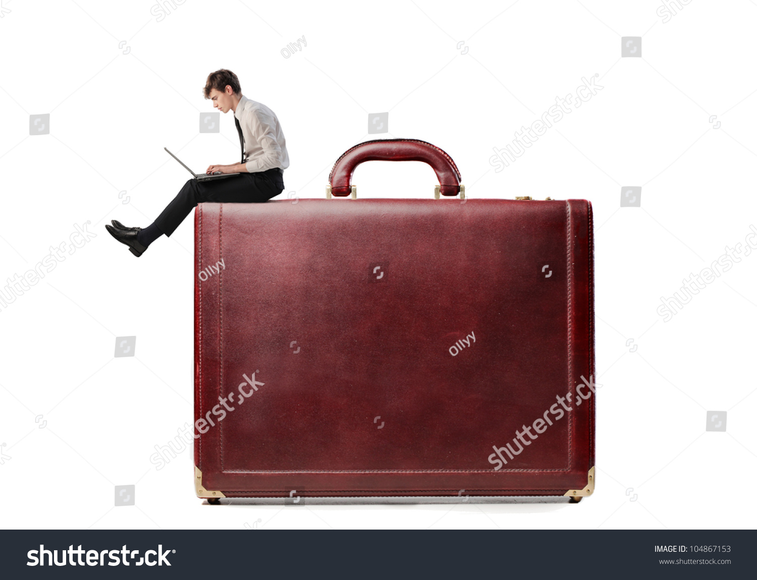 giant briefcase