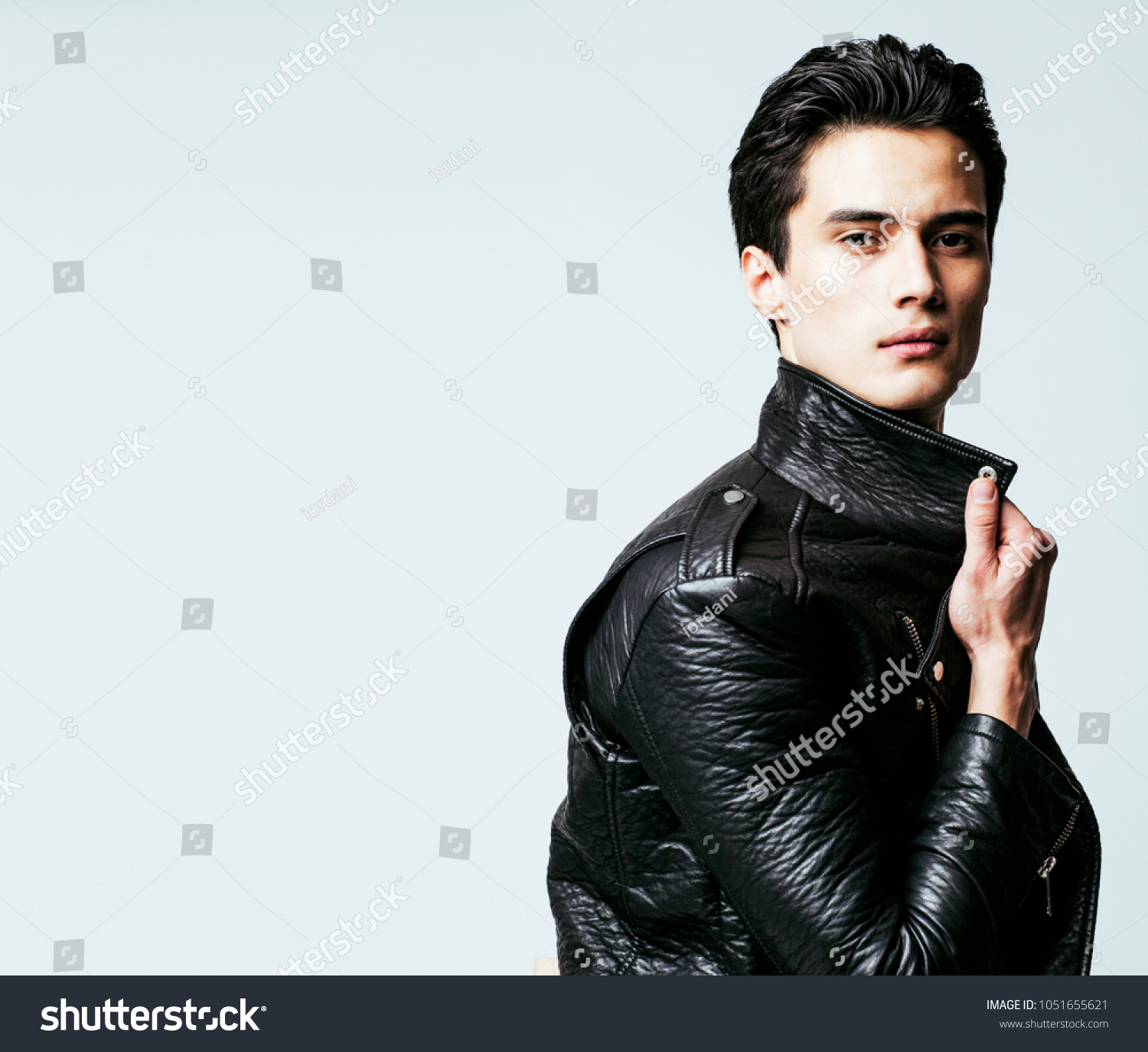 handsome dan leather jacket